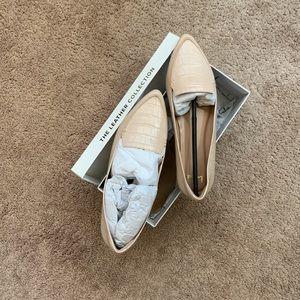 BRAND NEW Lulus Pink Leather Flats